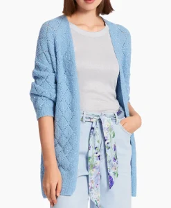 Vesten^Marccain Collectie Vest Wc 39.11 M25 Licht Blauw