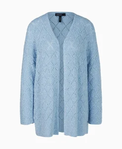 Vesten^Marccain Collectie Vest Wc 39.11 M25 Licht Blauw