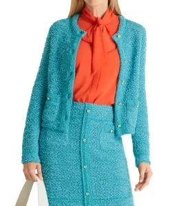 Vesten^Marccain Collectie Vest Wc 39.03 M01 Turquoise