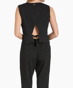 Vesten^Marccain Collectie Vest Wc 37.02 W47 Zwart