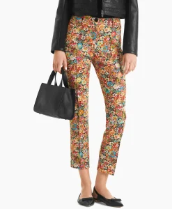 Broeken^Marc Cain Pants Bloemenbroek Wp 81.11 J17 Rood