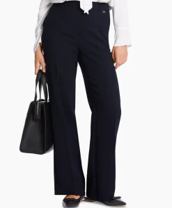 Broeken^Marc Cain Pants Broek Wp 81.15 W65 Blauw