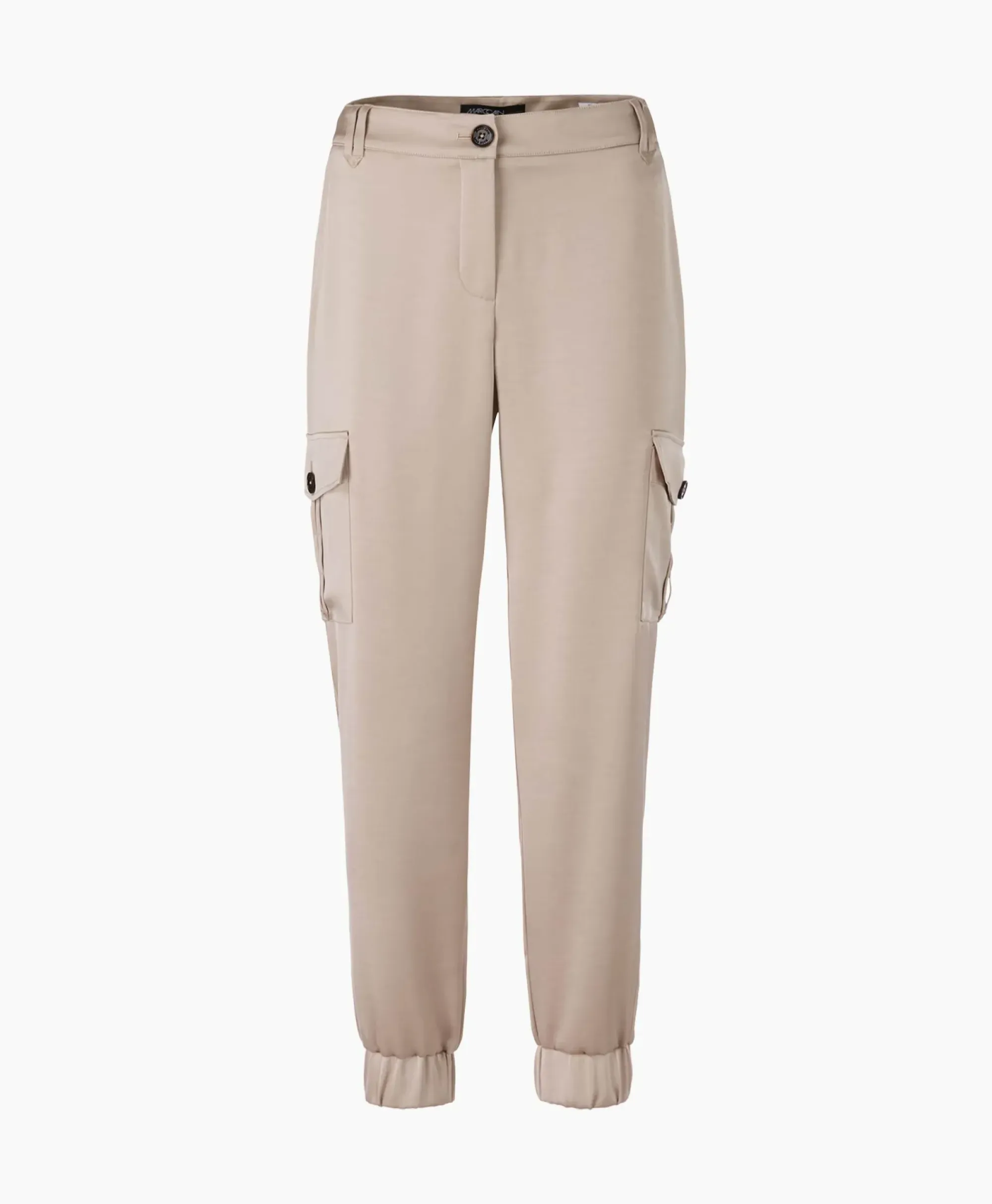Broeken^Marc Cain Pants Broek Wp 81.60 W52 Grijs