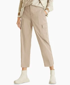 Broeken^Marc Cain Pants Broek Wp 81.12 W50 Licht Grijs