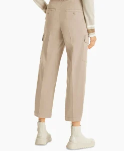 Broeken^Marc Cain Pants Broek Wp 81.12 W50 Licht Grijs