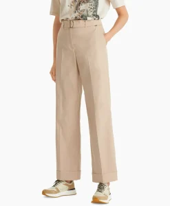 Broeken^Marc Cain Pants Broek Wp 81.25 W07 Licht Grijs