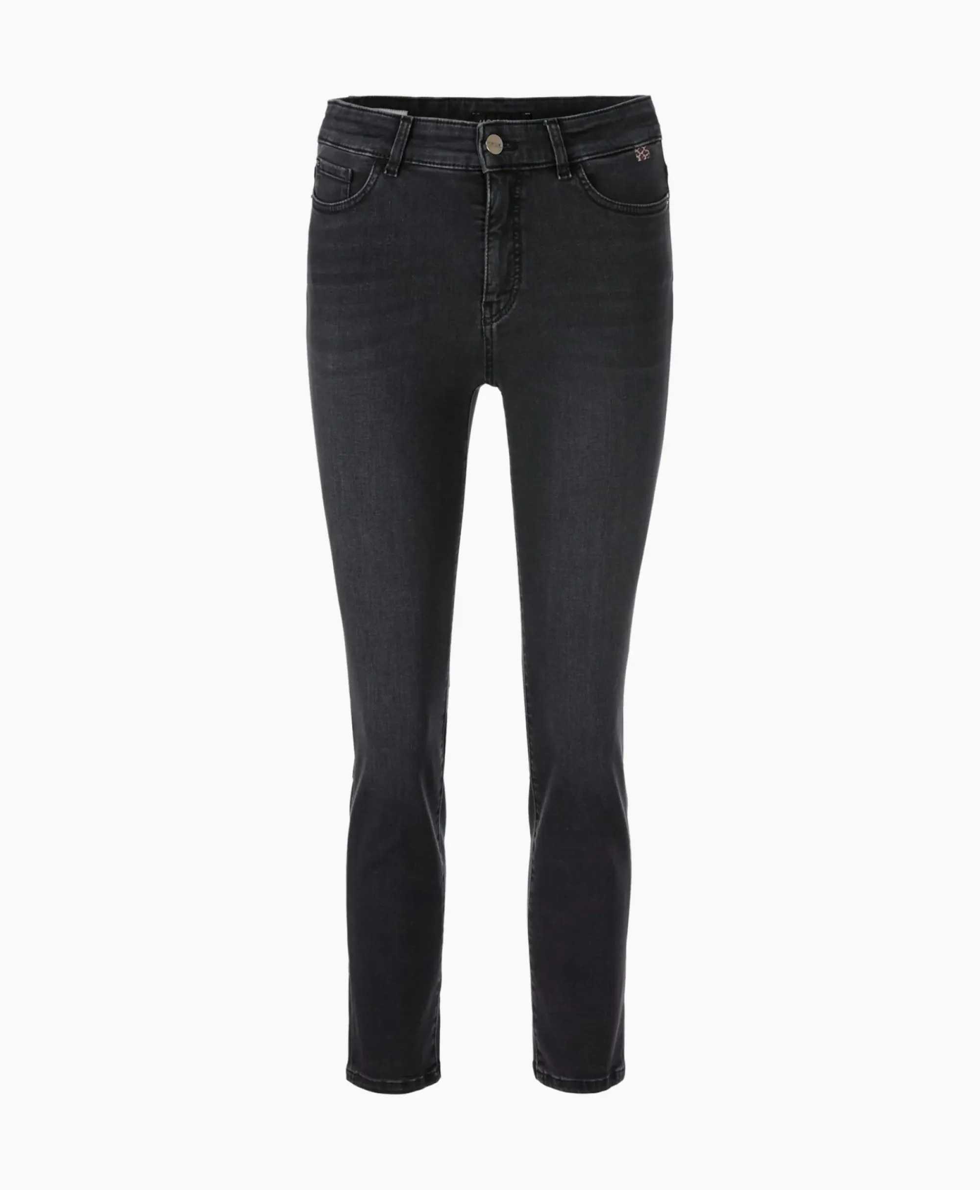 Broeken^Marc Cain Pants Jeans +P 82.01 D14 Donker Grijs