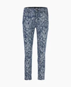 Broeken^Marc Cain Pants Jeans Wp 82.04 D21 Petrol