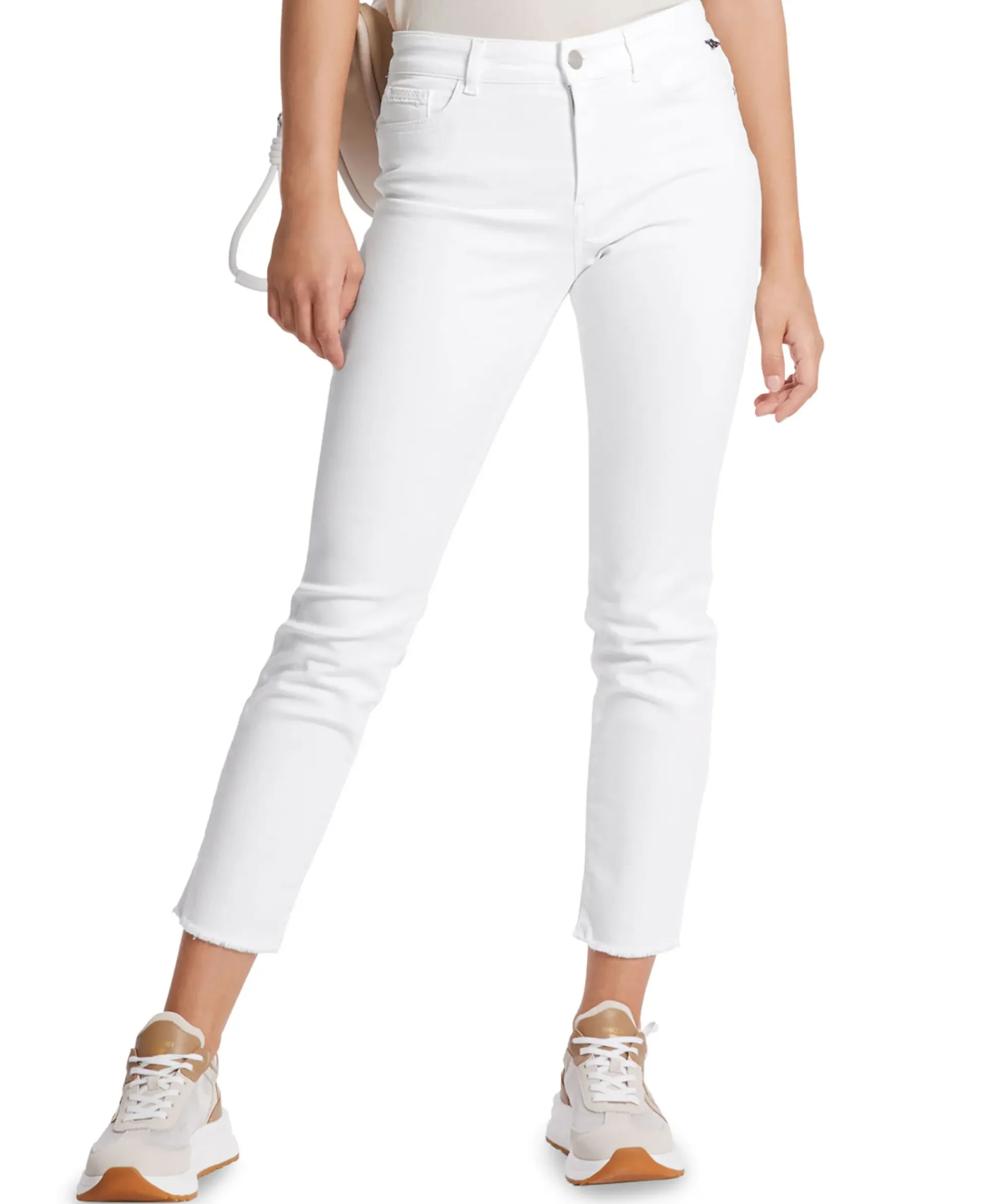 Broeken^Marc Cain Pants Jeans Wp 82.04 D50 Wit
