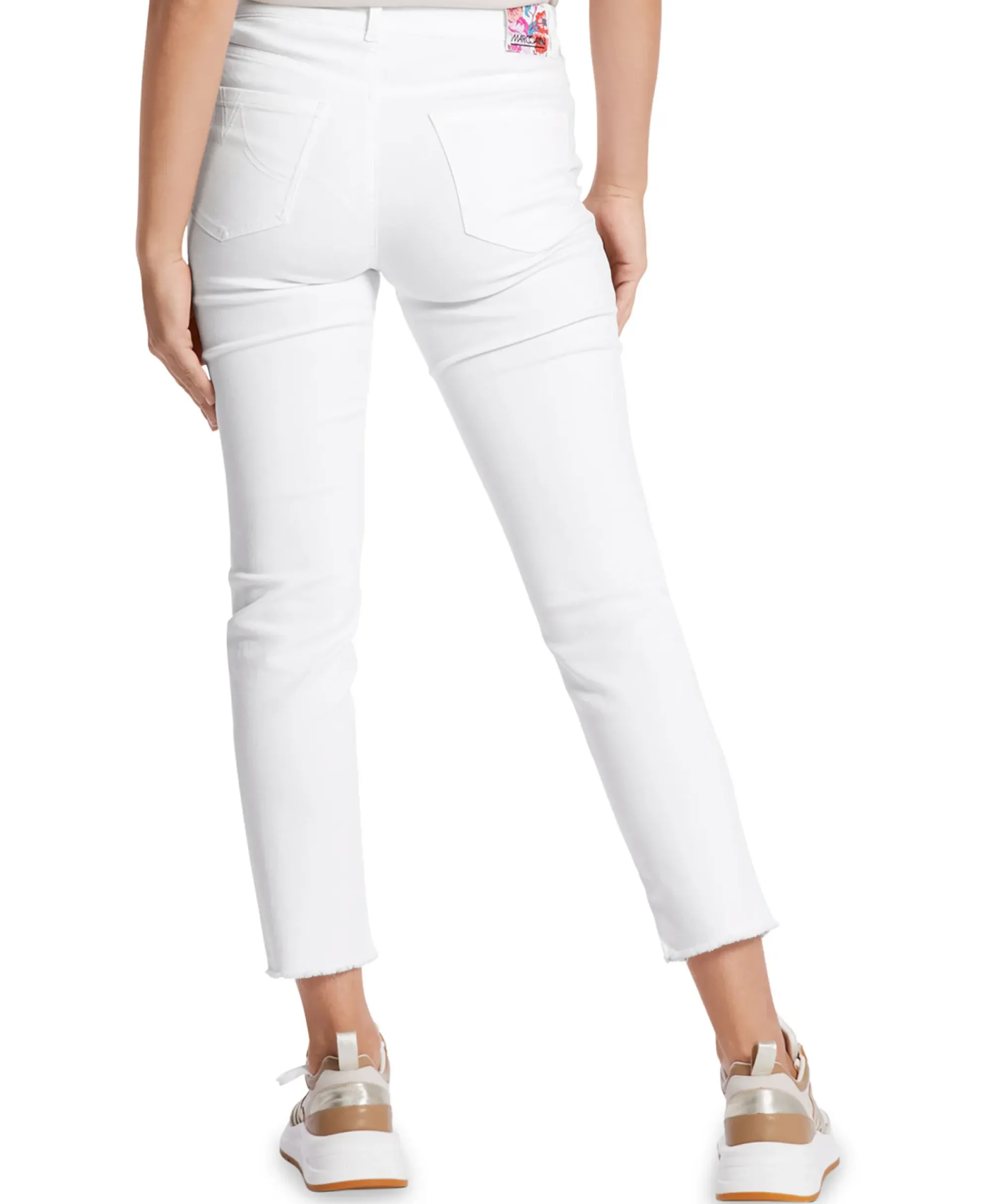 Broeken^Marc Cain Pants Jeans Wp 82.04 D50 Wit
