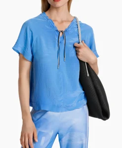 T-Shirts & Tops^Marccain Sport Blouse Ws 55.07 J67 Donker Blauw