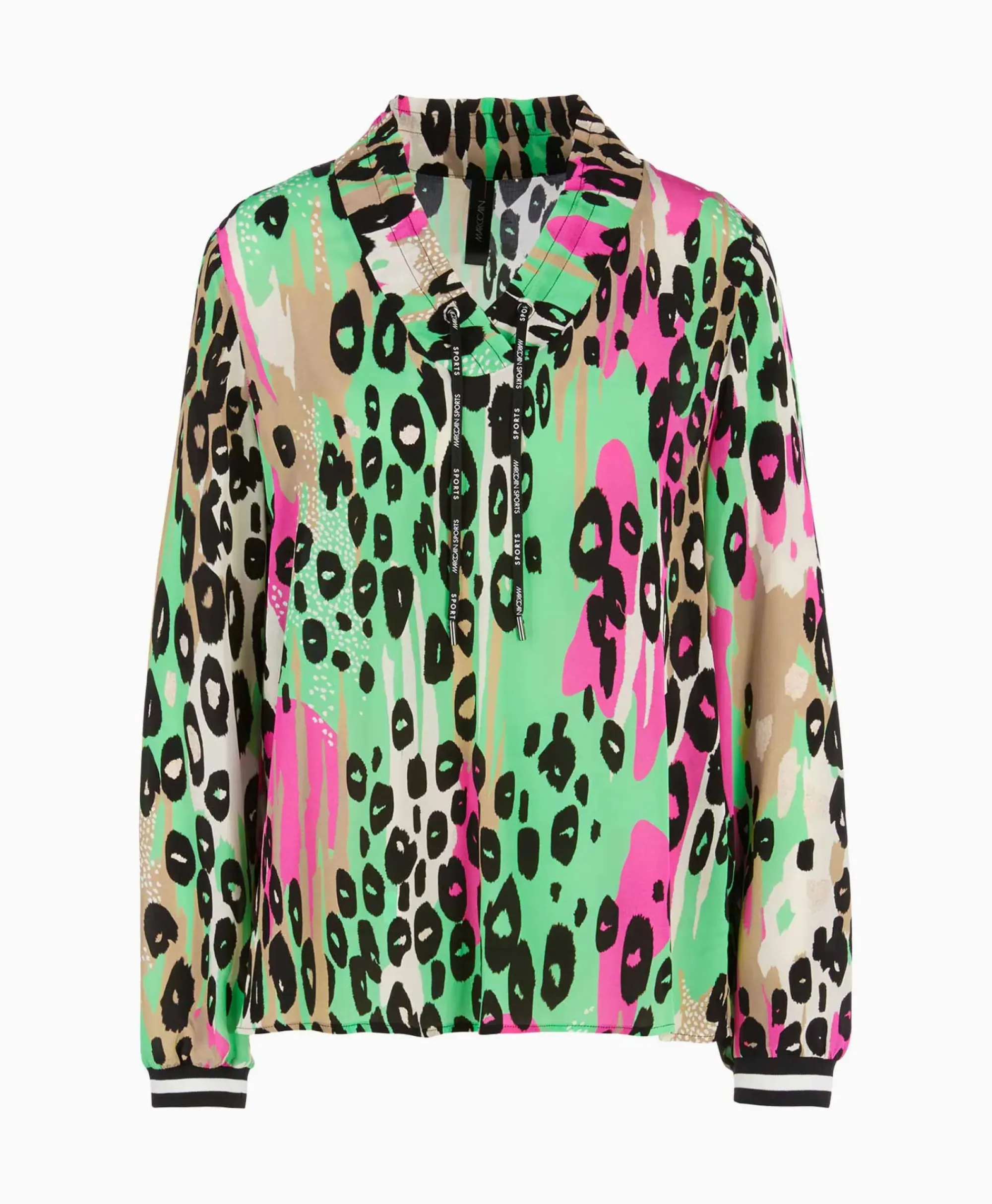 Blouses^Marccain Sport Blouse Ws 51.08 W05 Groen