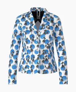 Blazers^Marccain Sport Jasje Ws 34.08 J77 Donker Blauw