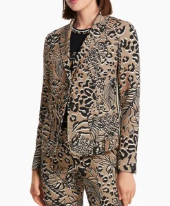 Blazers^Marccain Sport Jasje Ws 34.08 J01 Zand