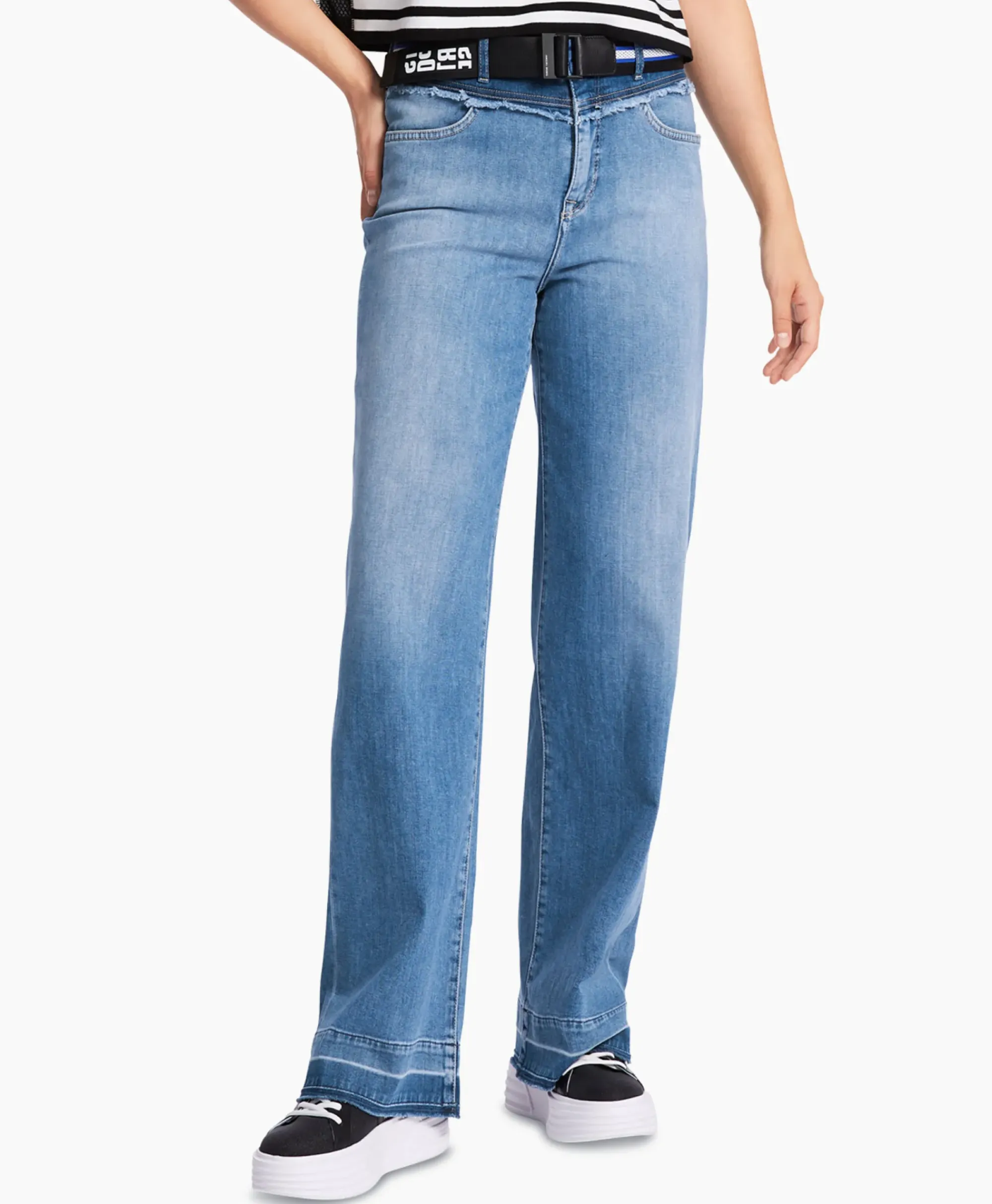 Broeken^Marccain Sport Jeans Ws 82.14 D09 Licht Blauw