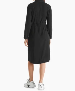 Bruiloftskleding^Marccain Sport Jurk Ws 21.14 W28 Zwart
