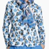 Sjaals^Marccain Sport Shawl Ws B4.07 Z27 Donker Blauw