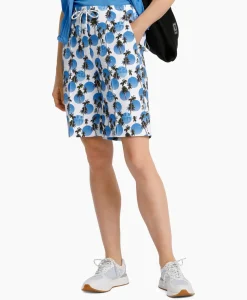 Broeken^Marccain Sport Short Ws 83.06 J77 Donker Blauw