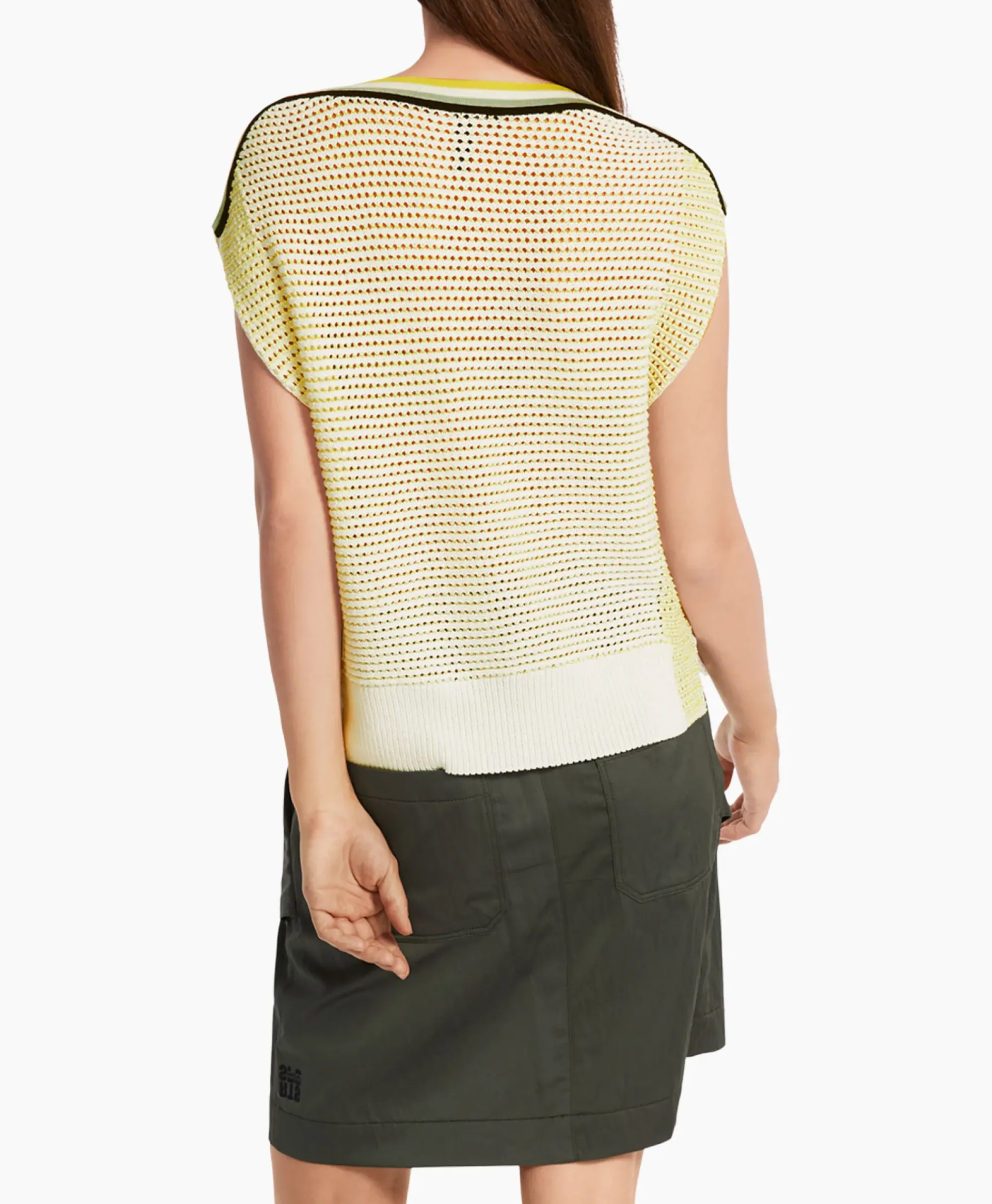 T-Shirts & Tops^Marccain Sport Top Ws 42.01 M19 Geel
