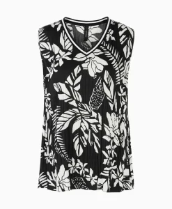 T-Shirts & Tops^Marccain Sport Top Ws 61.01 W22 Zwart