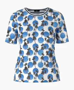 T-Shirts & Tops^Marccain Sport T-Shirt Ws 48.75 J78 Donker Blauw