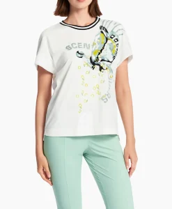 T-Shirts & Tops^Marccain Sport T-Shirt Ws 48.06 J41 Off White