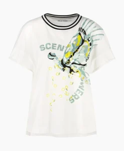T-Shirts & Tops^Marccain Sport T-Shirt Ws 48.06 J41 Off White