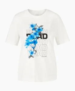 T-Shirts & Tops^Marccain Sport T-Shirt Ws 48.20 J36 Off White