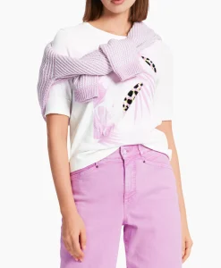 T-Shirts & Tops^Marccain Sport T-Shirt Ws 48.28 J32 Off White