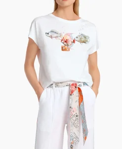T-Shirts & Tops^Marccain Sport T-Shirt Ws 48.58 J98 Wit