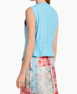 Jassen^Marccain Sport Vest Ws 37.04 W03 Blauw
