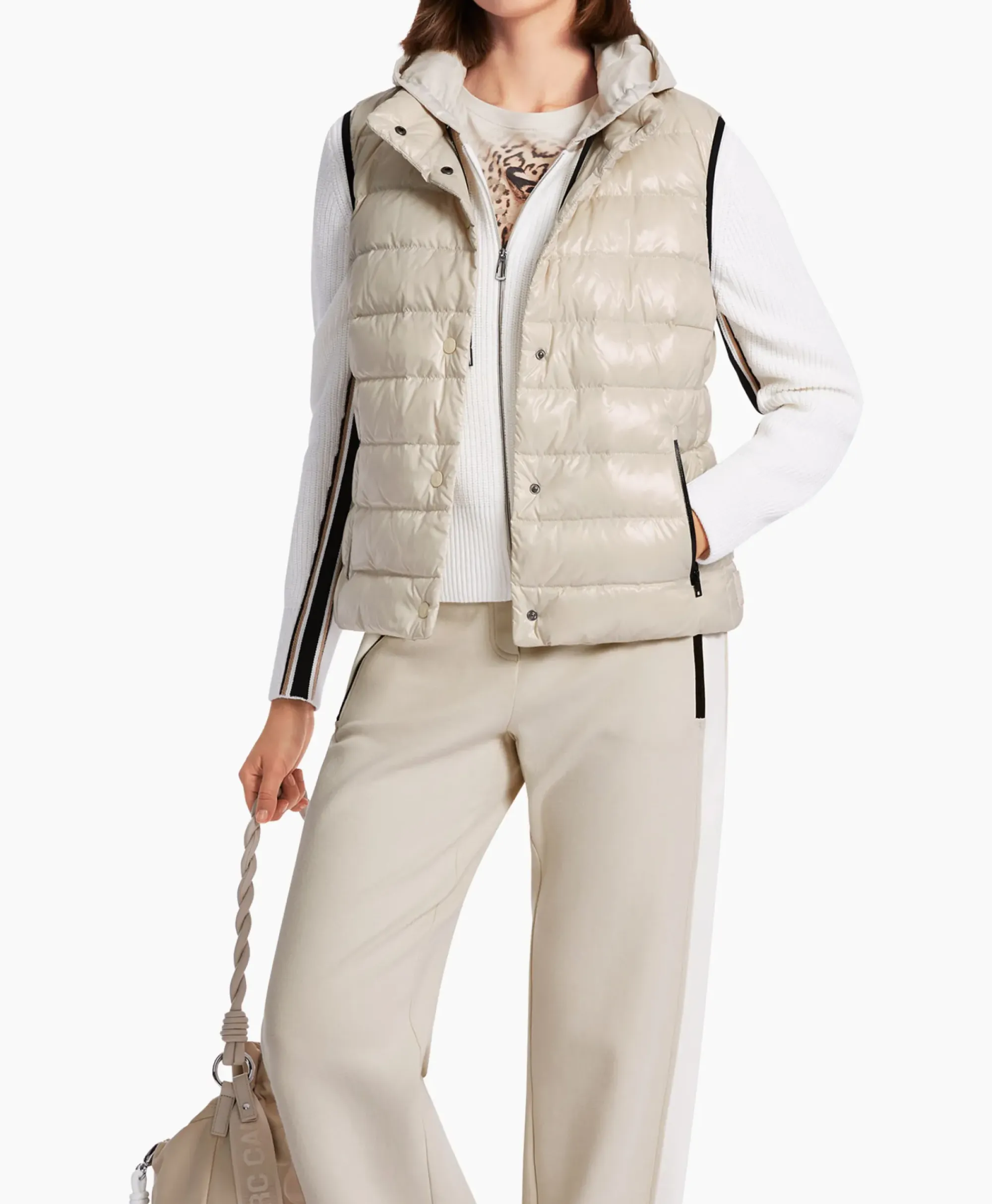 Jassen^Marccain Sport Vest Ws 37.01 W02 Grijs