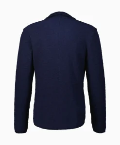 Jassen^Maurizio Baldassari Jack Knit With Rib Details Blauw