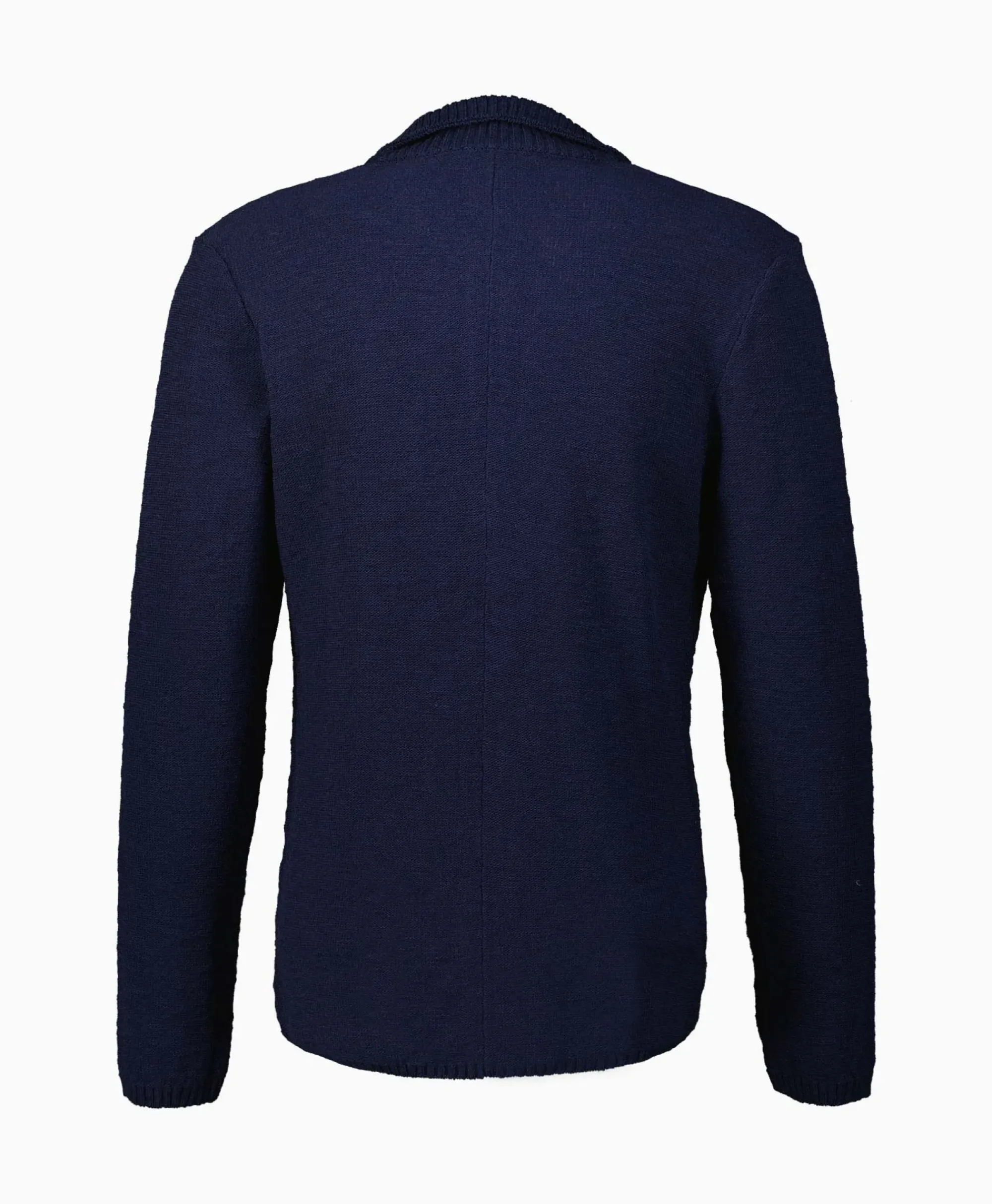 Jassen^Maurizio Baldassari Jack Knit With Rib Details Blauw