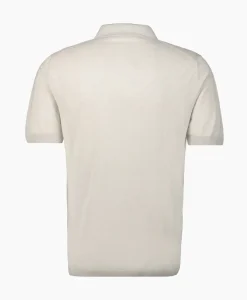 Polo's^Maurizio Baldassari Polo Light Knitted Licht Grijs