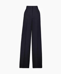 Broeken^Maxmara Pantalon Cervo Donker Blauw