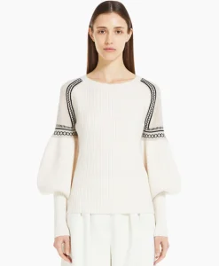 Truien^Maxmara Sweater Cosetta Ecru