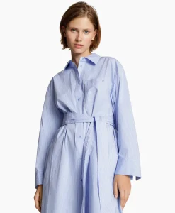 Jurken^Munthe Midi Jurk Masseila Blauw