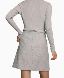 Rokken^Munthe Minirok 233-1210-23308 Grijs