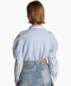 Truien^Munthe Pullover Manya Licht Blauw