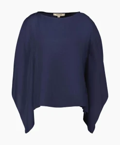 Blouses^Natan Blouse Alban-J1Tkn01 Donker Blauw