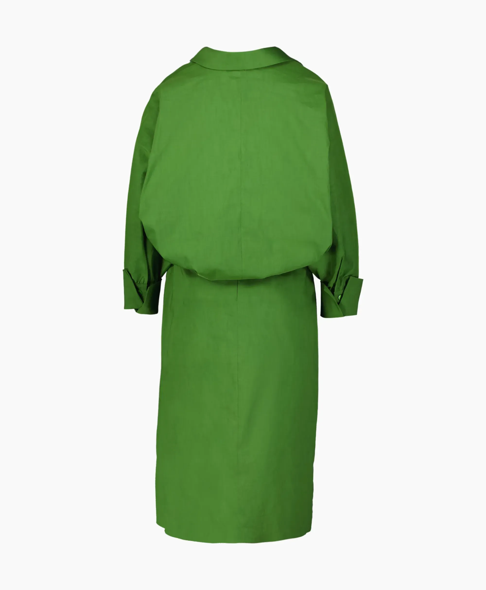 Jurken^Natan Midi Jurk Arima-N1Ca02 Groen