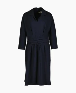 Jurken^Natan Midi Jurk Velux-N5Dt01 Blauw