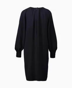 Jurken^Natan Midi Jurk Vimana-N6Nj03 Blauw