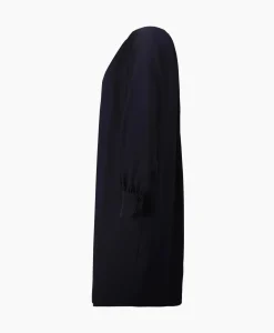 Jurken^Natan Midi Jurk Vimana-N6Nj03 Blauw