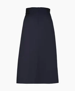 Rokken^Natan Midi Rok Alicia-Jzzn01 Donker Blauw