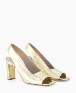Pumps^Natan Schoenen Pump Luxor Platino 58 Goud