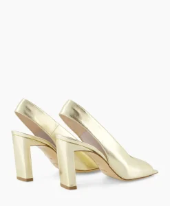 Pumps^Natan Schoenen Pump Luxor Platino 58 Goud
