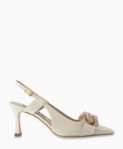 Pumps^Natan Schoenen Pump Nappa C735 + Fb. Lartigiana Tm24174/V1 Nudeecru