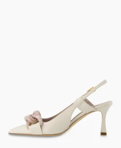Pumps^Natan Schoenen Pump Nappa C735 + Fb. Lartigiana Tm24174/V1 Nudeecru